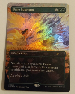 Bene Supremo FOIL NM/M Secret Lair Sheldon's Spellbook MTG Magic the Gathering - Image 1
