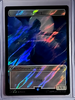 MTG Magic The Gathering LTR Lord of the Rings Surge Foil #24 Spirit Food Token - Image 2