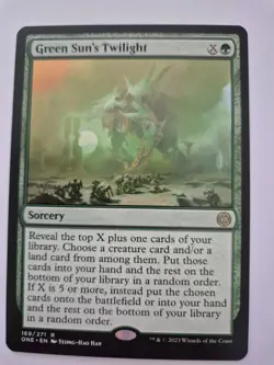 Green Sun's Twilight ~ Phyrexia: All Will Be One [ NearMint ] [ Magic MTG ] - Image 1