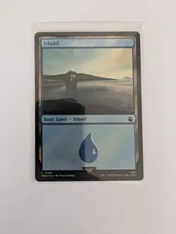 MtG Land (Surge) Foil Mountain island Forest Plains Swamp Doctor Who Gathering - Image 1