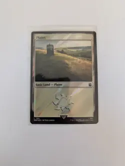 MtG Land (Surge) Foil Mountain island Forest Plains Swamp Doctor Who Gathering - Image 4
