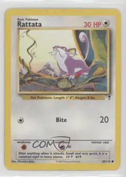 Rattata Pokemon Legendary Collection #89 2002 - Image 1