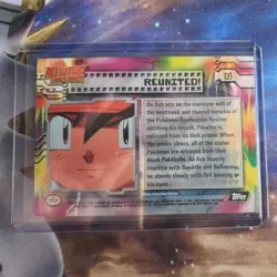 Pokemon Topps Mewtwo Strikes Back #31 REUNITED! Holo-Foil - Image 2
