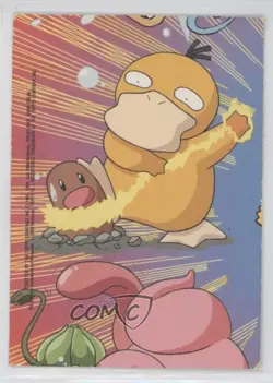 Pikachu Topps Pokemon TV Animation Edition Series 2 Puzzle Back Stickers #8 2000 - Image 2