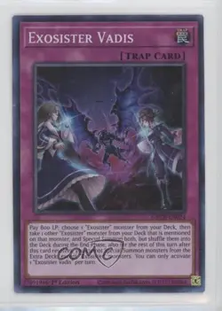 Exosister Vadis 1st Ed. YuGiOh The Grand Creators #GRCR-EN024 - Image 1