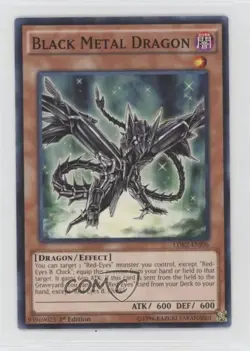 Black Metal Dragon 1st Ed. YuGiOh Legendary Decks II - Collector's Set - Image 1