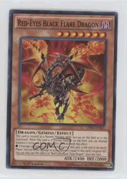 Red-Eyes Black Flare Dragon 1st Ed. YuGiOh Legendary Decks II - Collector's Set - Image 1