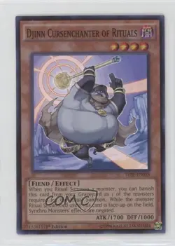 Super Rare - Djinn Cursenchanter of Rituals 1st Ed. YuGiOh The Secret Forces - Image 1