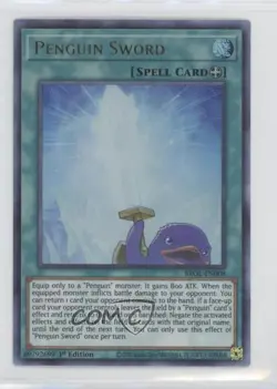 Penguin Sword 1st Ed. YuGiOh Brothers of Legend #BROL-EN008 - Image 1