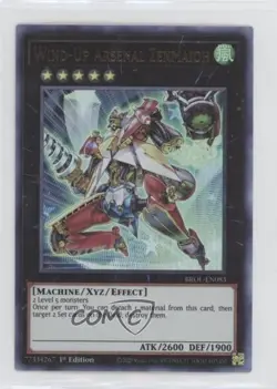 Wind-Up Arsenal Zenmaioh 1st Ed. YuGiOh Brothers of Legend #BROL-EN083 - Image 1