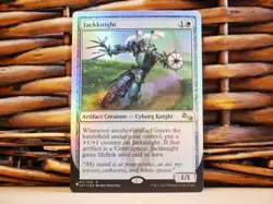 MTG Jackknight 011/216 | Unfinity Foil | NM Near Mint | Unstable The List | 2017 - Image 1