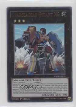 Geargiagear Gigant XG 1st Ed. YuGiOh Geargia Rampage Structure Deck #SDGR-EN034 - Image 1