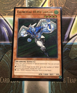 *** ELEMENTAL HERO STRATOS *** ULTIMATE RARE MINT/NM OP09-EN001 YUGIOH! - Image 1