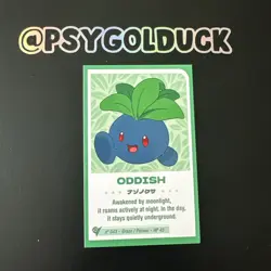 Peru Baby Set Pokemon Card Oddish - Image 1