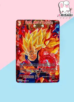 Dragon Ball Trading Card - Vegeta, Agent Of Destruction BT6-120 DR Foil Karte - Image 1