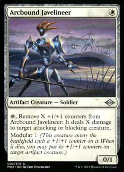 Arcbound Javelineer 002/303 Modern Horizons 2 MTG Magic the Gathering card - Image 1