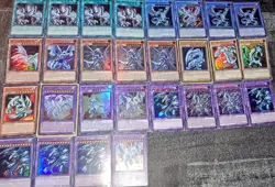 28 Card Yu-gi-oh Blue-eyes Lot - Image 1