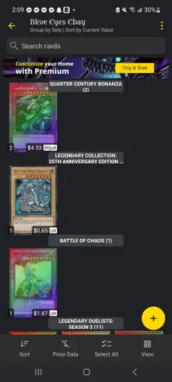 28 Card Yu-gi-oh Blue-eyes Lot - Image 5