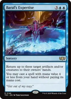 Baral's Expertise - Light Play MTG Commander: Tarkir: Dragonstorm - Image 1
