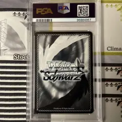 Weiss Schwarz Future SP PSA10 Card Warm World Signed SSP Rare Condition - Image 2