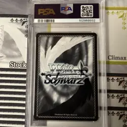 Weiss Schwarz Levi SP PSA10 Signed Card Perfect Condition Limited - Image 2