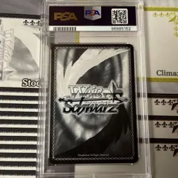 Weiss Schwarz Chino & Cocoa SSP SP BGS 10 Signed Card PSA10 Case - Image 2