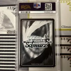 Weiss Schwarz Mari Ohara SSP PSA10 Signed Card Excellent - Image 2