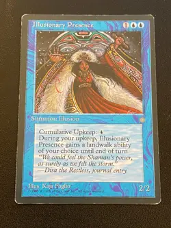 Magic The Gathering - MTG Illusionary Presence - Ice Age MP - Image 1