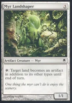 Myr Landshaper - Light Play MTG Darksteel - Image 1