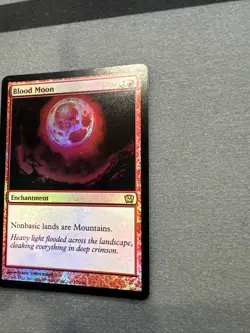 Blood Moon FOIL 9th Edition Mtg Lp - Image 3