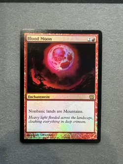 Blood Moon FOIL 9th Edition Mtg Lp - Image 1
