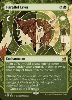 Parallel Lives Wilds of Eldraine: Enchanting Tales MTG Magic the Gathering - Image 1
