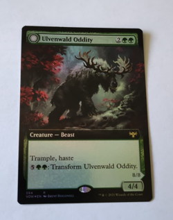 MtG Ulvenwald Oddity (VOW-394) Rare Full Art Foil English MINT - Image 1