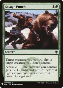 Savage Punch - Near Mint MTG Mystery Booster - Image 1