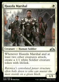 Haazda Marshal 013/259 Guilds of Ravnica MTG Magic the Gathering card - Image 1