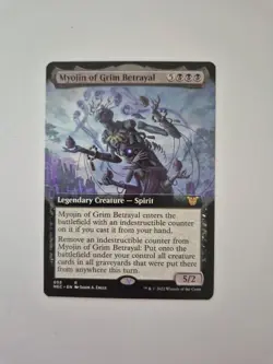Myojin of of Grim Betrayal Extended Art - NEC - Mtg Card #4ST - Image 1