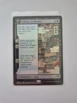 MTG Tribute to Horobi 356 Kamigawa: Neon Dynasty M/NM Free UK P&P *FOIL* - Image 1