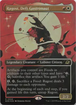 Ragost, Deft Gastronaut (Borderless) - FOIL - R Edge of Eternities 300 - MTG - Image 1