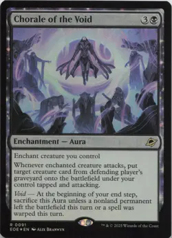 Chorale of the Void - FOIL - R Edge of Eternities 91 - MTG - Image 1