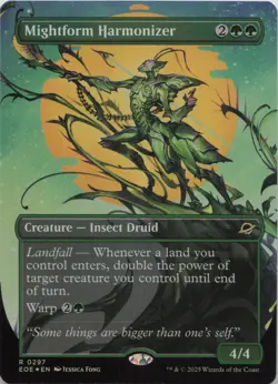 Mightform Harmonizer (Borderless) - FOIL - R Edge of Eternities 297 - MTG - Image 1