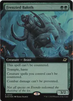 Frenzied Baloth (Extended Art) - FOIL - R Edge of Eternities 342 - MTG - Image 1
