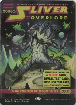 Sliver Overlord (Showcase) - FOIL - M Special Guests 128 - MTG - Image 1