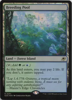 Breeding Pool - FOIL - R Edge of Eternities 251 - MTG - Image 1