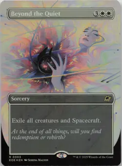 Beyond the Quiet (Borderless) - FOIL - R Edge of Eternities 303 - MTG - Image 1