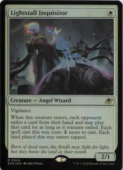 Lightstall Inquisitor - FOIL - R Edge of Eternities 24 - MTG - Image 1