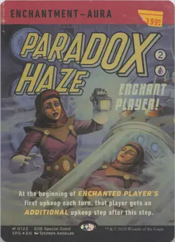 Paradox Haze (Showcase) - FOIL - M Special Guests 123 - MTG - Image 1