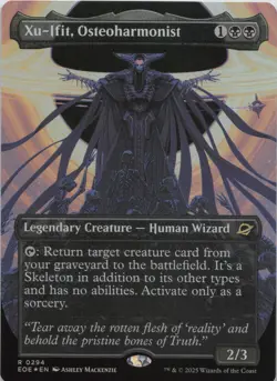 Xu-Ifit, Osteoharmonist (Borderless) - FOIL - R Edge of Eternities 294 - MTG - Image 1