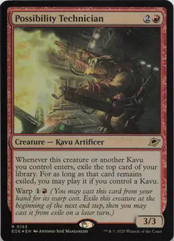 Possibility Technician - FOIL - R Edge of Eternities 153 - MTG - Image 1