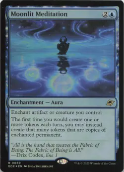 Moonlit Meditation - FOIL - R Edge of Eternities 69 - MTG - Image 1