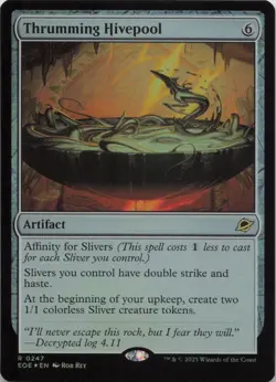 Thrumming Hivepool - FOIL - R Edge of Eternities 247 - MTG - Image 1